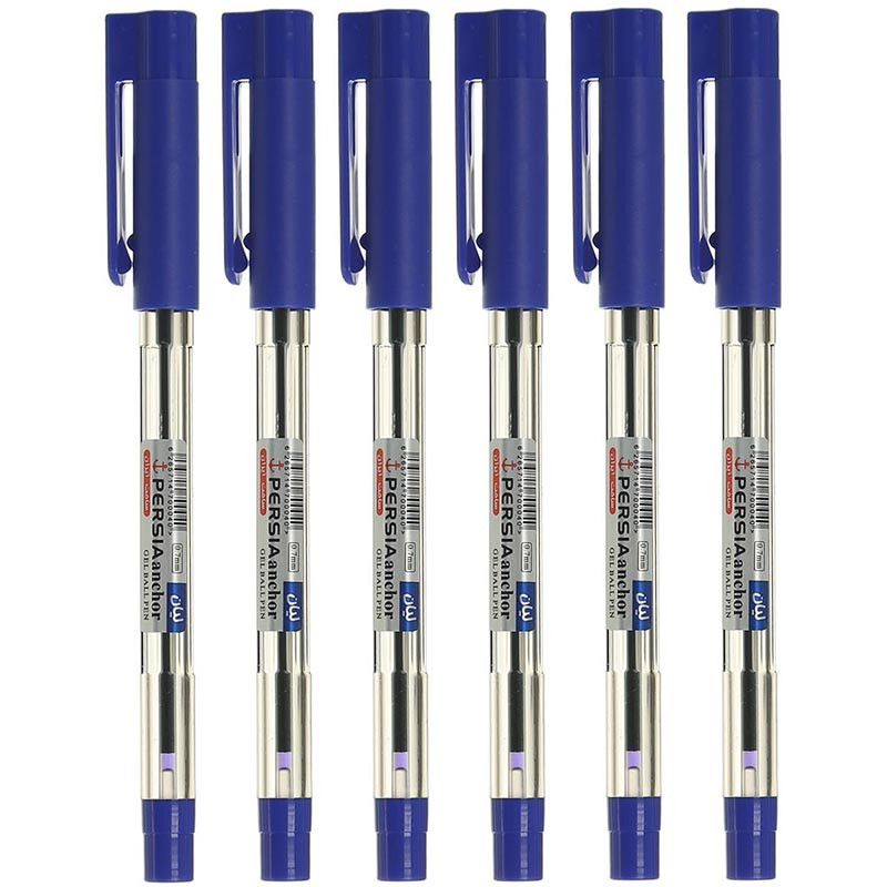 خودکار پرشیا مدل لیان نوک 0.7 میلی متر بسته 6 عددی