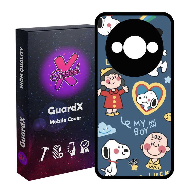 کاور گارد ایکس طرح دختر مدل Glass10630 مناسب برای گوشی موبایل شیائومی Redmi A3 4G/ A3X 4G/ Poco C61