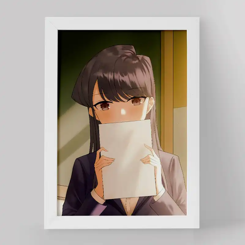 تابلو خندالو مدل انیمه کومی سان کد 16105