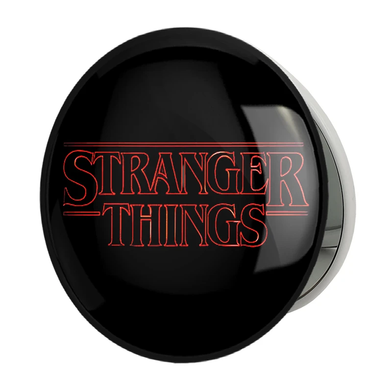 آینه جیبی خندالو طرح سریال استرنجر تینگز Stranger Things مدل تاشو کد 19332 