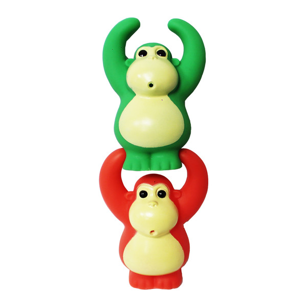 عروسک حمام کودک مدل میمون مجموعه 2 عددی 