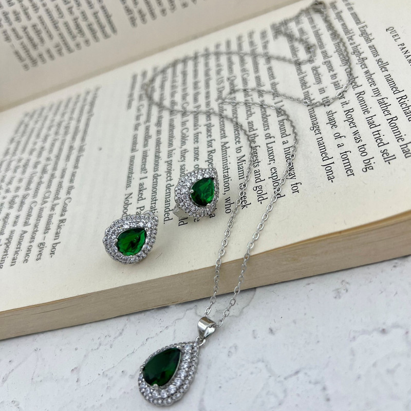 نیم ست زنانه مدل اشک کد M4179