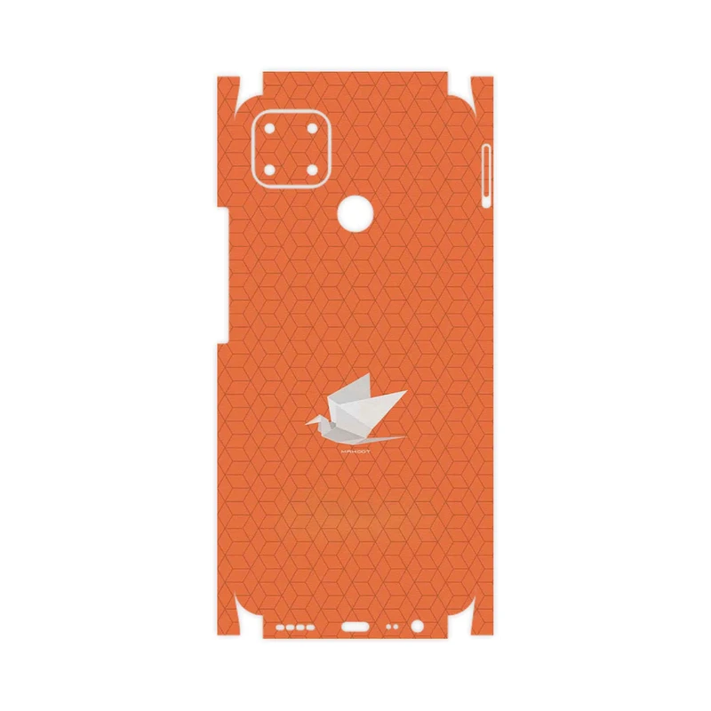 برچسب پوششی ماهوت مدل Minimalist origami bird-FullSkin مناسب برای گوشی موبایل ریلمی C25s
