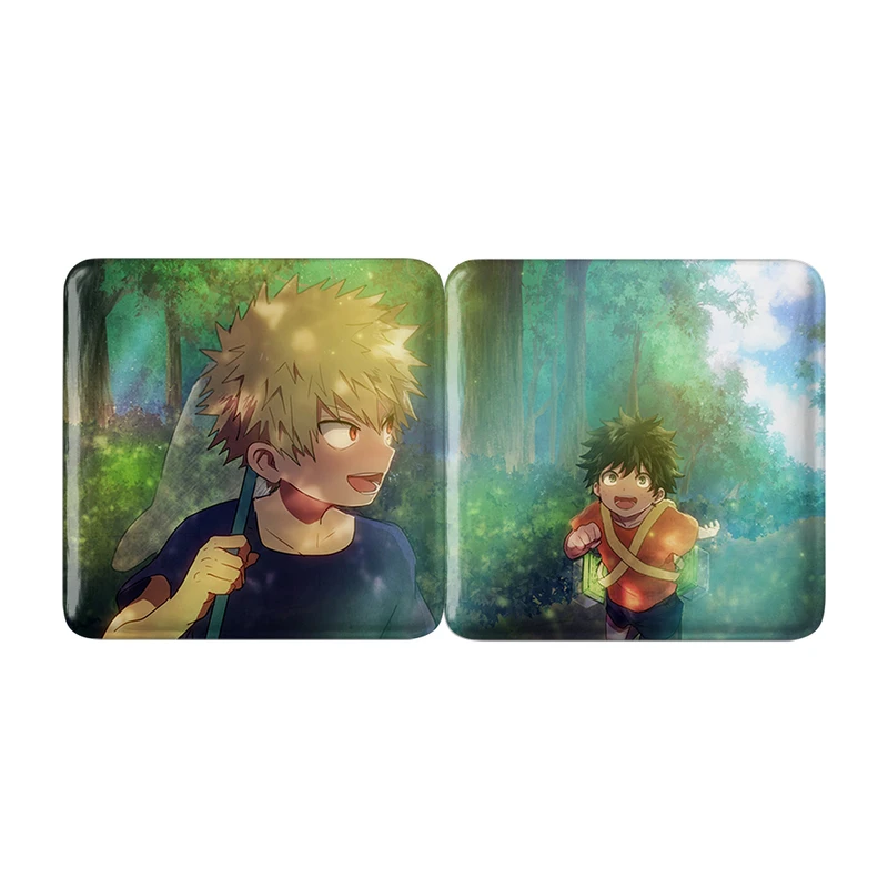 مگنت خندالو مدل دکو و باکوگو انیمه آکادمی قهرمان من My Hero Academia کد A178 مجموعه 2 عددی