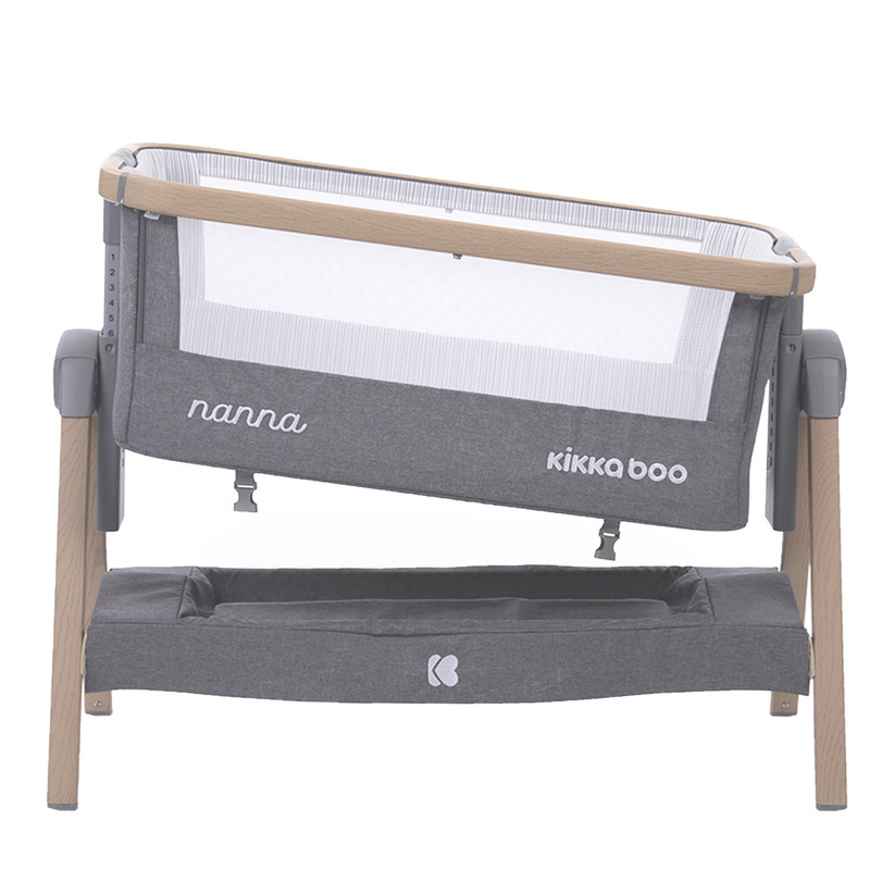 تخت کنار مادر کیکابو مدل Nanna Wood