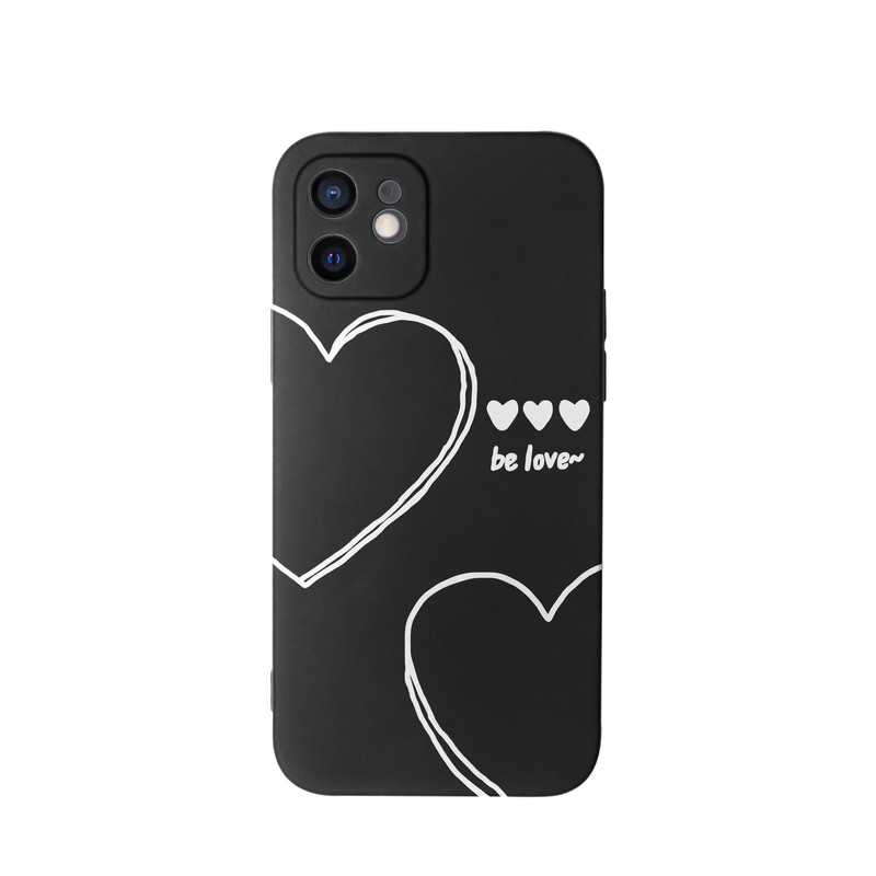 کاور طرح قلب مینیمال خطی کد f4032 مناسب برای گوشی موبایل اپل iphone 11