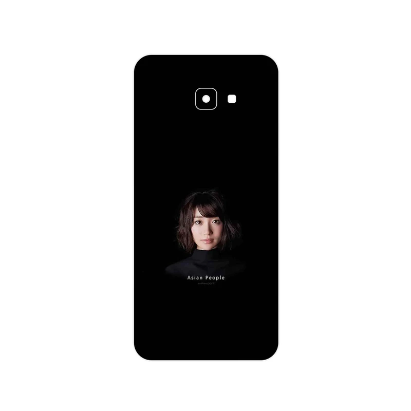 برچسب پوششی ماهوت مدل Portrait of an Asian Woman مناسب برای گوشی موبایل سامسونگ Galaxy J4 Core