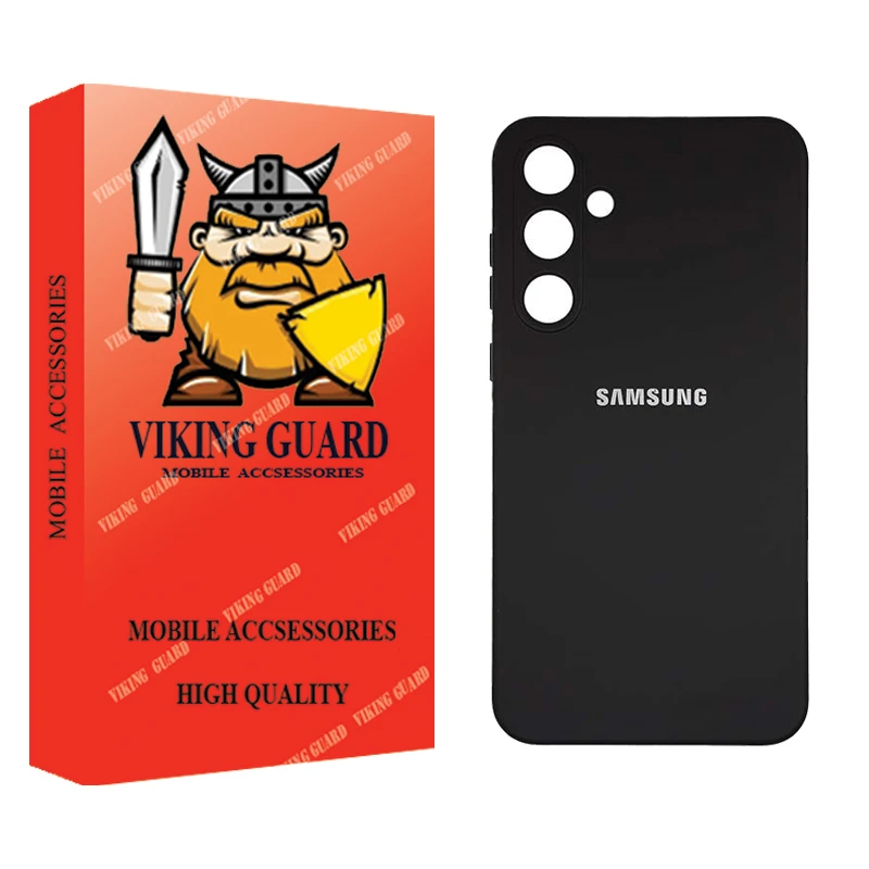 کاور وایکینگ گارد مدل قاب سیلیکونی مناسب برای گوشی موبایل سامسونگ Galaxy A55