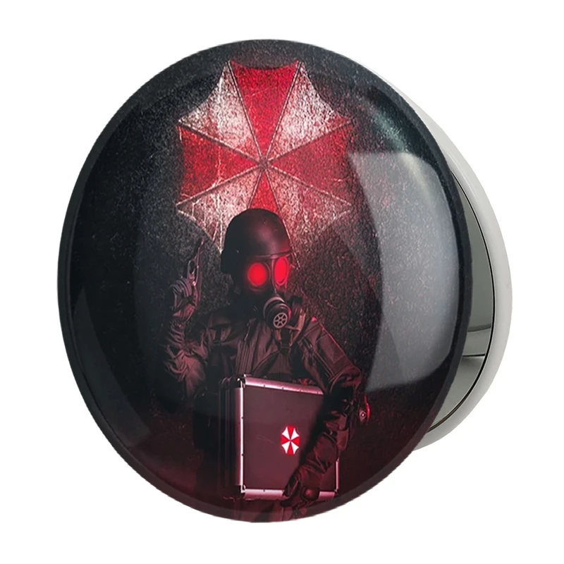 آینه جیبی خندالو طرح بازی رزیدنت اویل (Resident Evil) مدل تاشو کد 31650