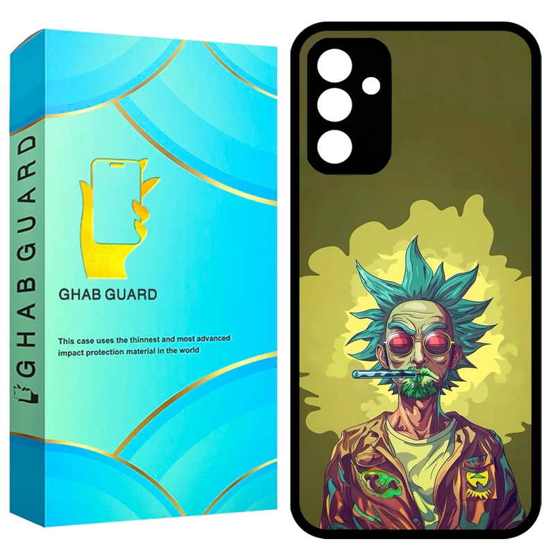 کاور قاب گارد طرح ریک و مورتی مدل GCHPA34 مناسب برای گوشی موبایل سامسونگ Galaxy A34 5G 