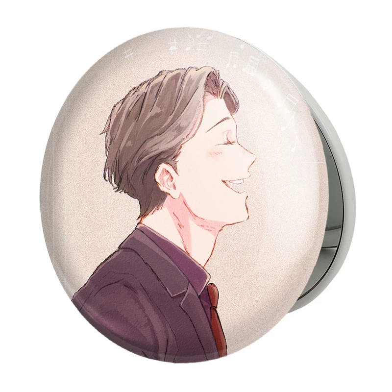 آینه جیبی خندالو طرح هانبریج انیمه جادوگران کوچک Little Witch Academia مدل تاشو کد 22870 