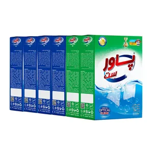 پودر لباسشویی پاورست مدل اپتیکال کد 06 وزن 500 گرم بسته 6 عددی