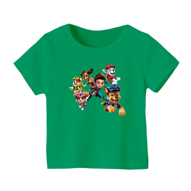 تی شرت آستین کوتاه بچگانه مدل سگ نگهبان کد ۱۱