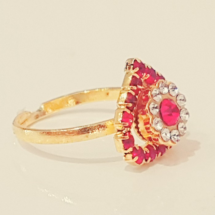 انگشتر دخترانه مدل قلب کد P500