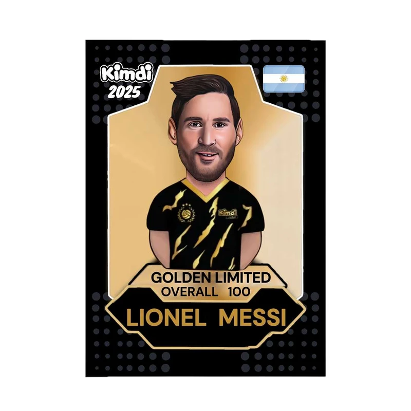 اسباب بازی شانسی کیمدی مدل گلدن لیمیتد مسی 2026-5 کد L2