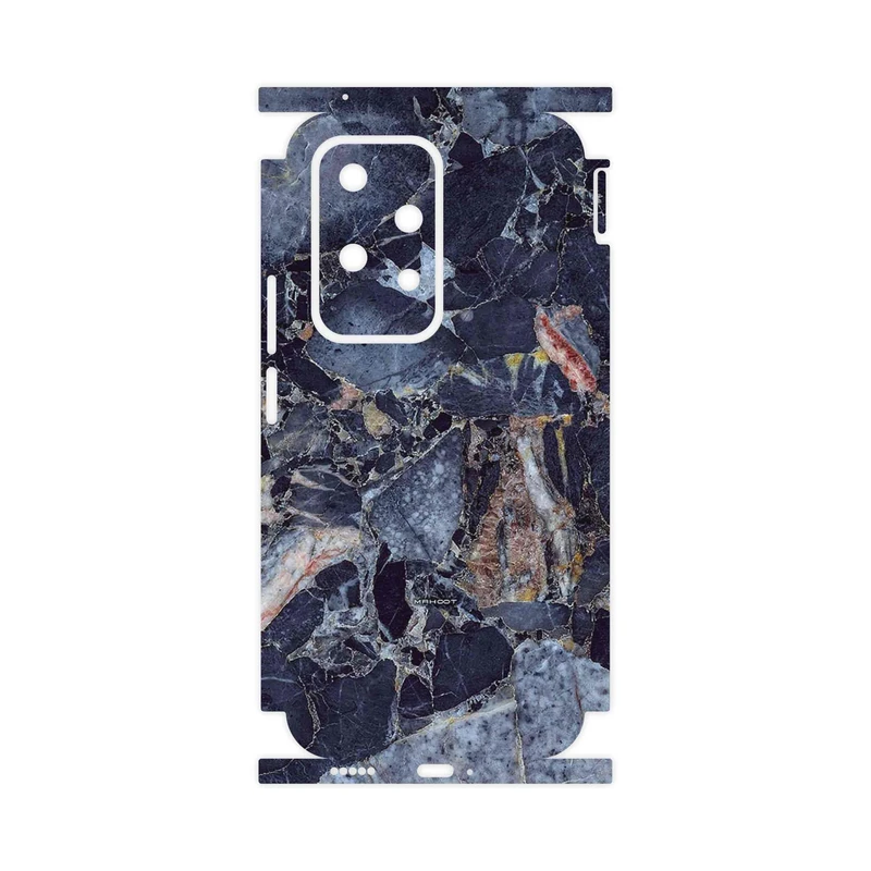 برچسب پوششی ماهوت مدل Broken black marble-FullSkin مناسب برای گوشی موبایل آنر 200 Lite