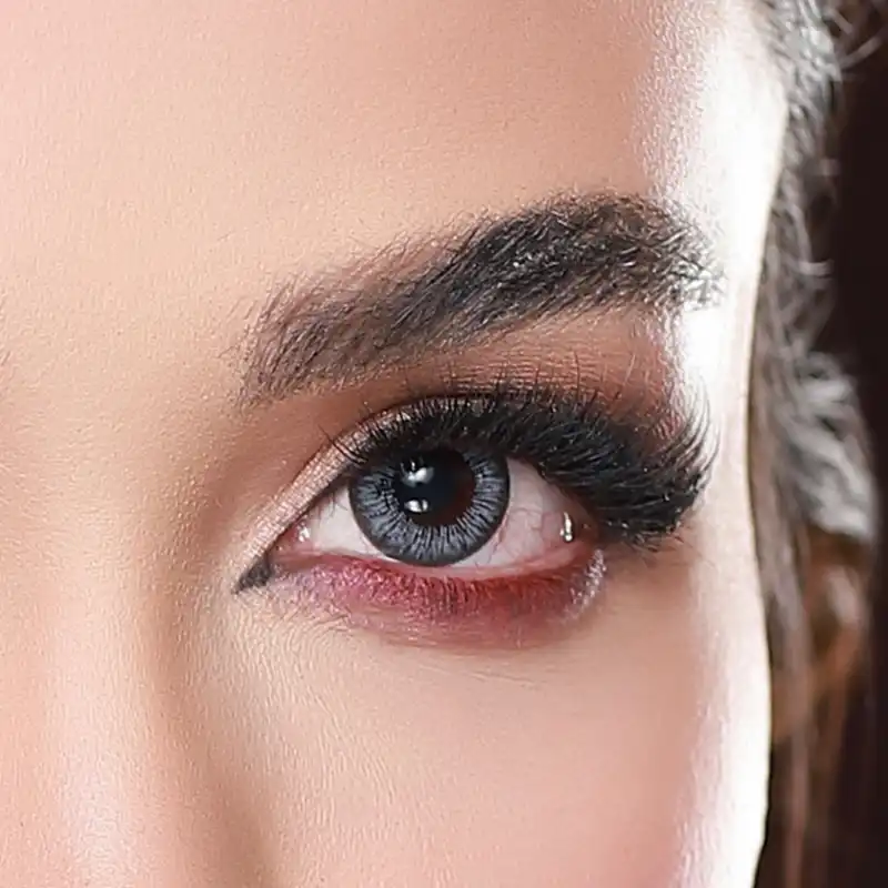 لنز چشم هرا کد 5 رنگ طوسی هاله دار