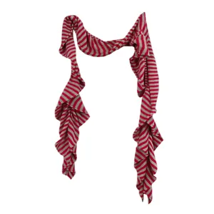 شال گردن بافتنی مدل راهدار پیچ پیچی