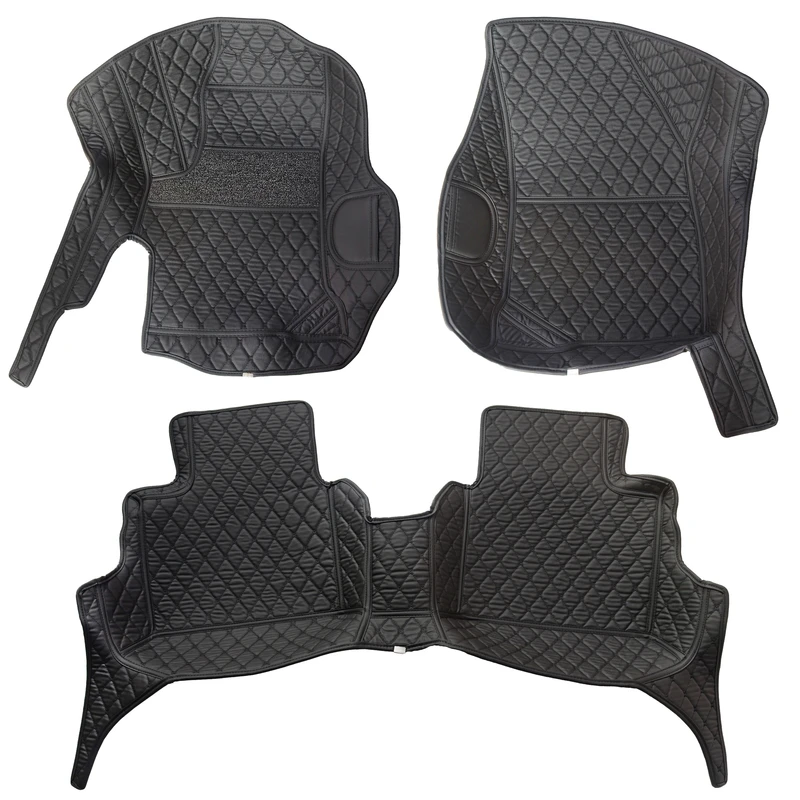 کفپوش 5 بعدی خودرو مدل چرم گلدوزی مناسب برای تارا