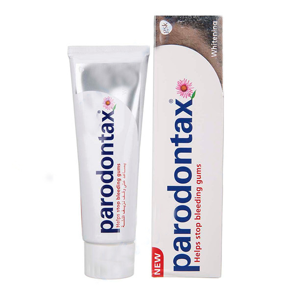 خمیر دندان پارودونتکس مدل whitening حجم 75 میلی لیتر