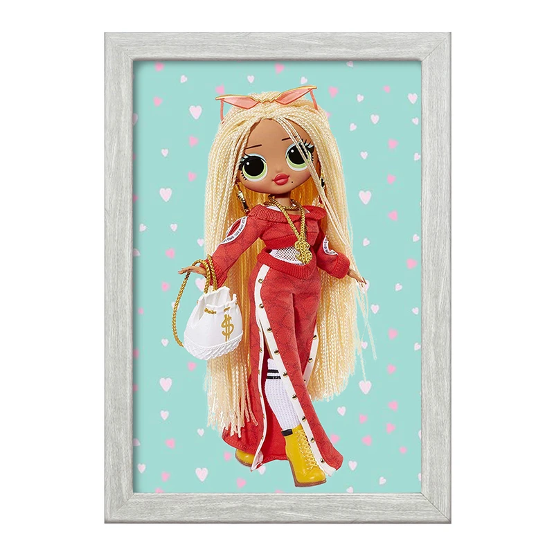 تابلو خندالو طرح عروسک ال او ال LOL کد 27887