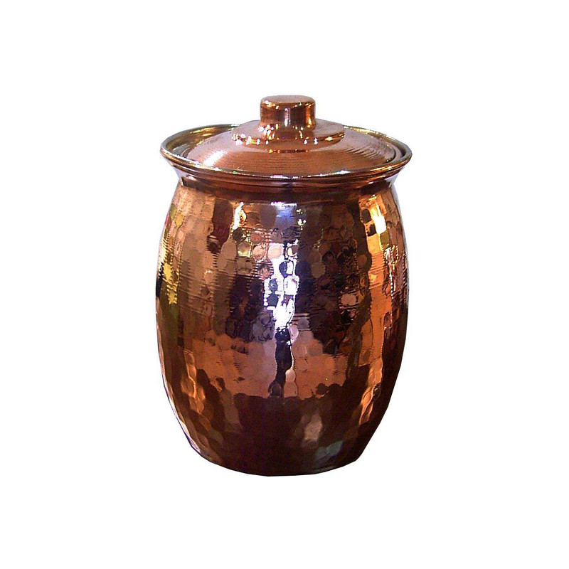 دیزی پز مسی طرح خمره ای  کد 1561