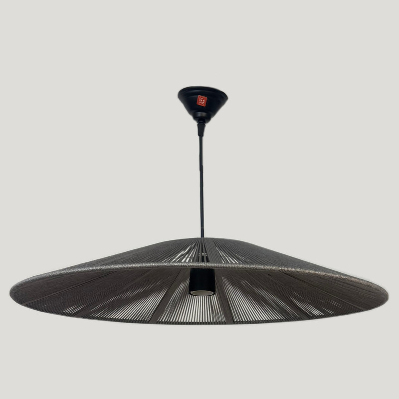  لوستر بافتنی نورهام مدل مکرومه کنفی کد ۵۰