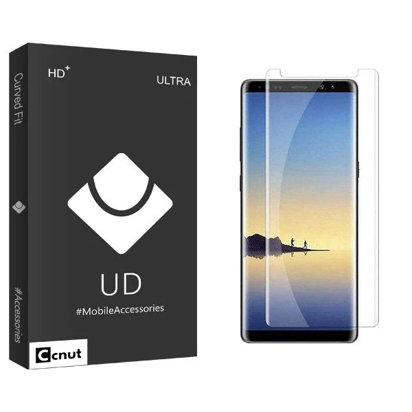 محافظ صفحه نمایش کوکونات مدل UDB UV_NEW مناسب برای گوشی موبایل سامسونگ Galaxy Note 8