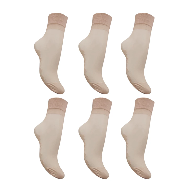 جوراب ساق کوتاه زنانه مدل PK20 مجموعه 6 عددی