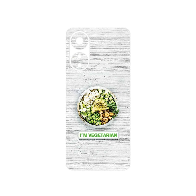 برچسب پوششی ماهوت مدل Im_vegetarian مناسب برای گوشی موبایل اپو A78 4G