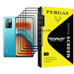 Waily Nice Pergas Glass MIX004 Screen Protector For Xiaomi Poco X3 GT Pack Of 4