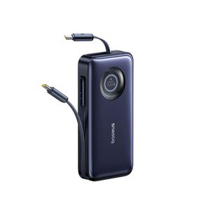 پاوربانک 100 وات بیسوس مدل EnerCore CR11 ظرفیت 20000 میلی‌آمپرساعت به همراه دو عدد کابل USB-C