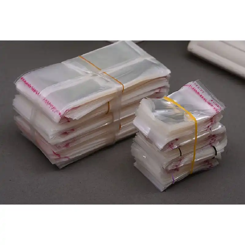 سلفون بسته بندی مدل لب چسب دار  کد 4488.8.10.200 بسته 200 عددی