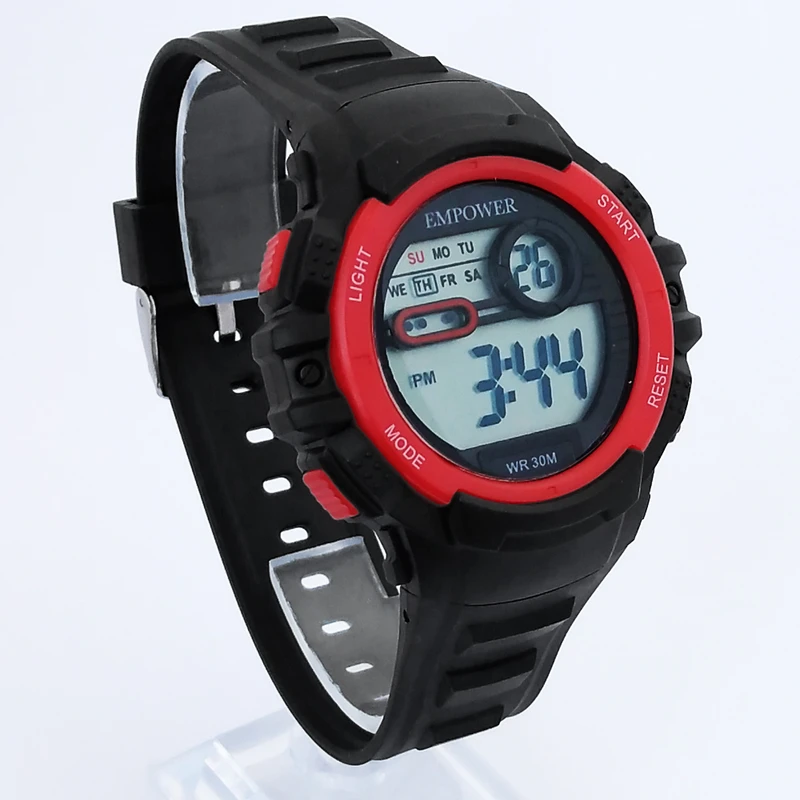 عکس شماره 3 : ساعت مچی دیجیتال بچگانه امپاور مدل اسپرت ضدآب استخری چراغدار کد 1404