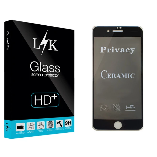 محافظ صفحه نمایش سرامیکی ال کی مدل +LITE مناسب برای گوشی موبایل اپل iPhone 8