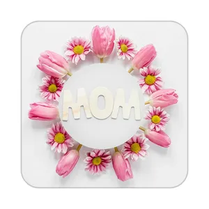 زیر لیوانی کاکتی طرح گل مدل mp19205