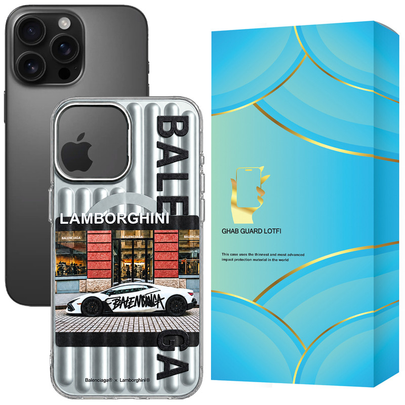 کاور قاب گارد لطفی مدل LAMBO مناسب برای گوشی موبایل اپل iPhone 16 Pro Max