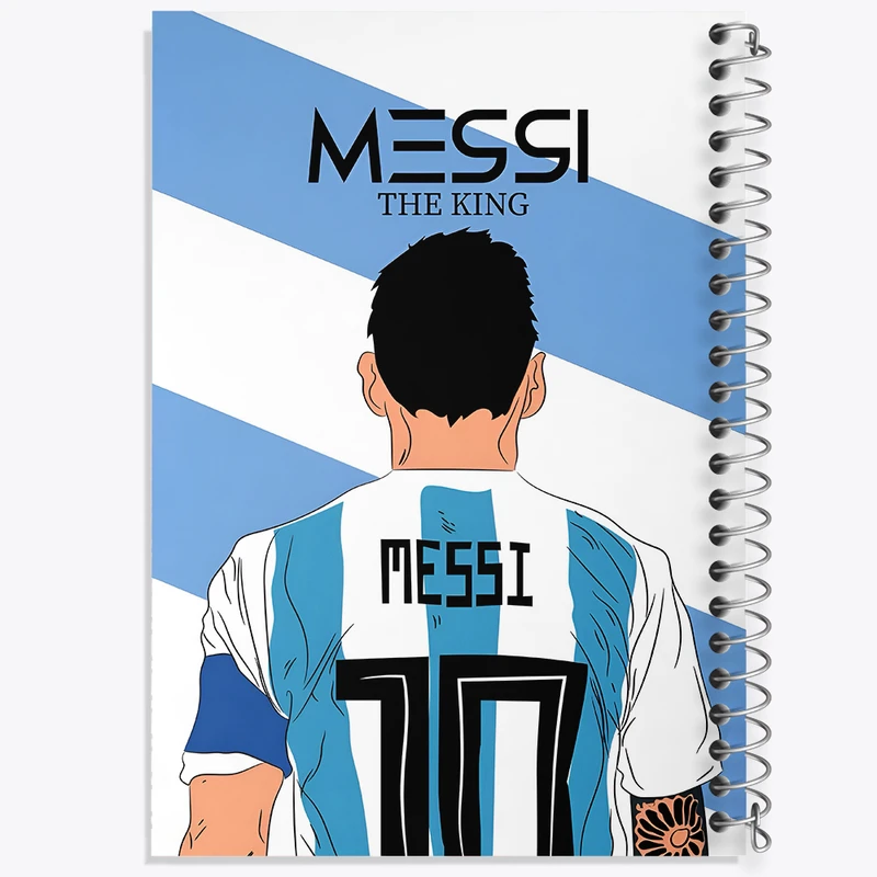 دفتر نقاشی 50 برگ خندالو طرح لیونل مسی کد N2829