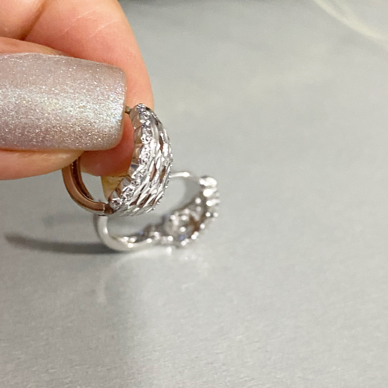 گوشواره دخترانه مدل GH127 گوشواره دخترانه مدل GH127