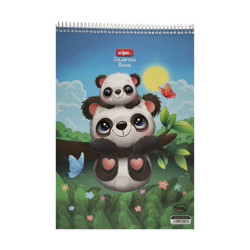 دفتر نقاشی 30 برگ کلیپس مدل 0230 کد 05