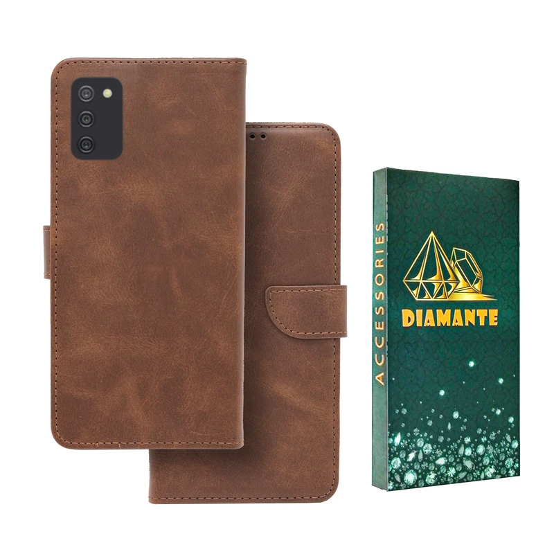 کیف کلاسوری دیامانته مدل Bors Gn مناسب برای گوشی موبایل سامسونگ Galaxy A03s 