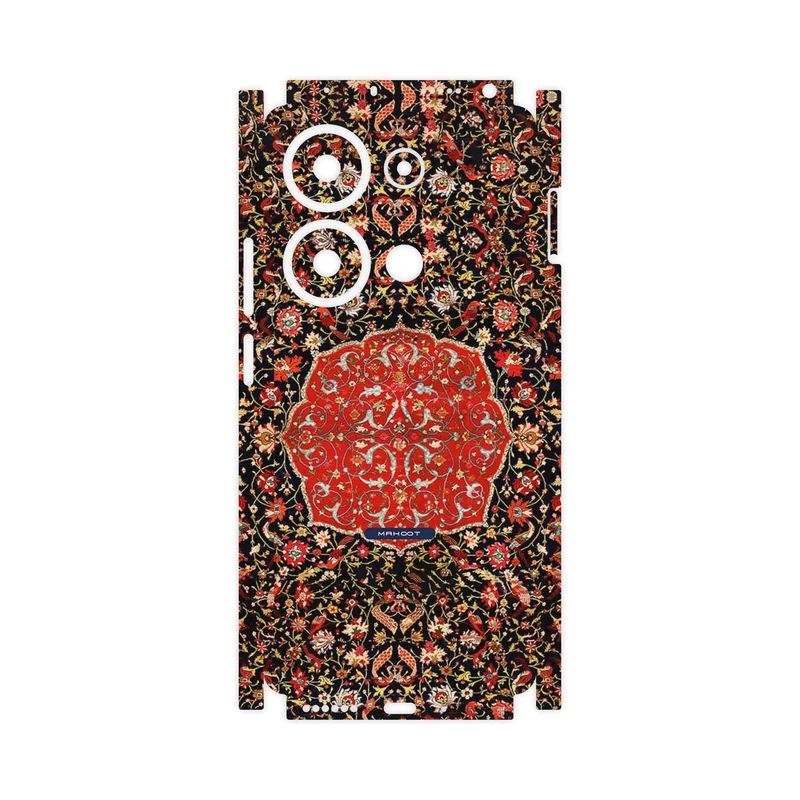 برچسب پوششی ماهوت مدل Persian_Carpet_Red-FullSkin مناسب برای گوشی موبایل شیائومی Redmi Note 13 Pro 4G
