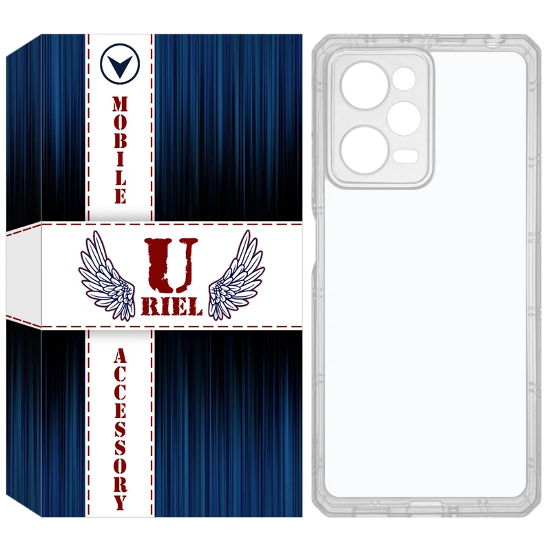 کاور یوریل قاب مدل Clear مناسب برای گوشی موبایل شیائومی Poco X5 Pro / Redmi Note 12 Pro / Note 12 Pro Plus