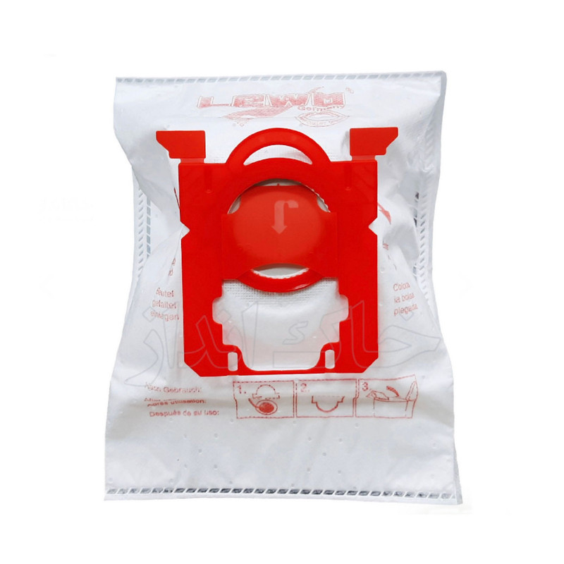 كيسه جاروبرقى لوو مدل 500 بسته چهارعددى مناسب براى جاروبرقى هاى فيليپس الكترولوكس آاگ