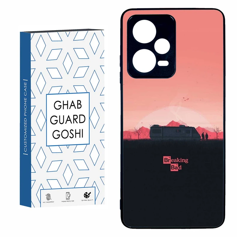 کاور قاب گارد گوشی طرح بریکینگ بد کد TPU-143 مناسب برای گوشی موبایل شیائومی  REDMI NOTE 12 PRO 5G