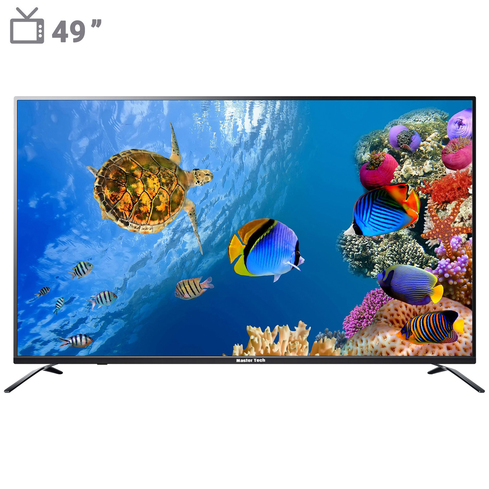 تلویزیون ال ای دی هوشمند مسترتک مدل MT490USD سایز 49 اینچ