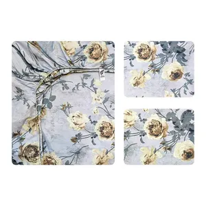 سرویس ملحفه 2 نفره 3 تکه آدنو مدل هما کد CH145