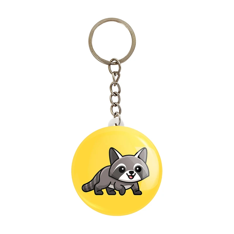 جاکلیدی خندالو مدل حیوانات بامزه راکون کد 28200