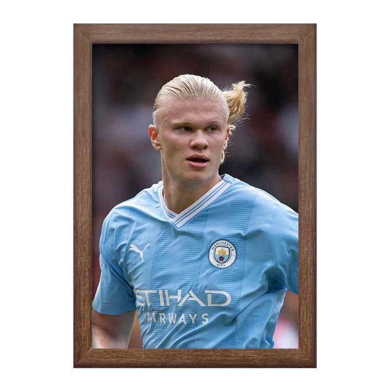 تابلو خندالو طرح ارلینگ هالند (Erling Haaland) کد 36375