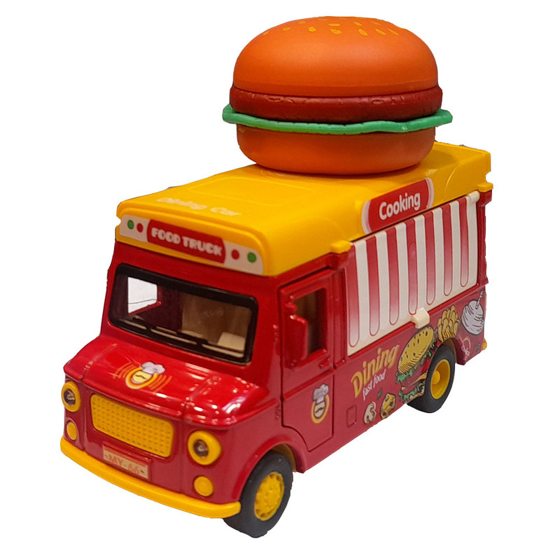 ماشین بازی مدل Food Truck مدل همبرگر فورشی